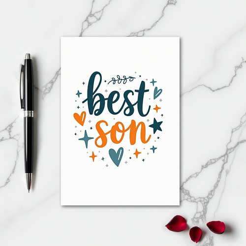 Best Son Greeting Card
