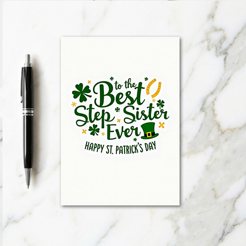 Best Step Sister Ever Card