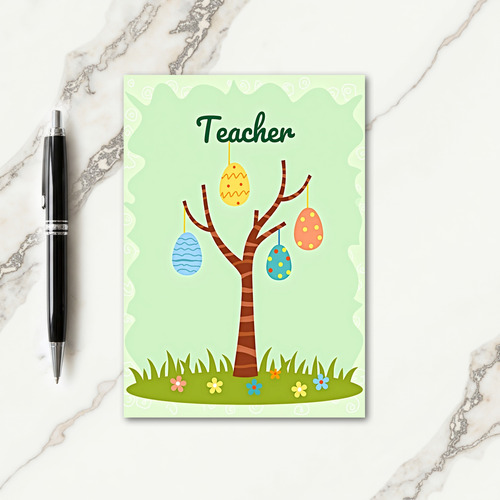 Best Teacher Appreciation Card