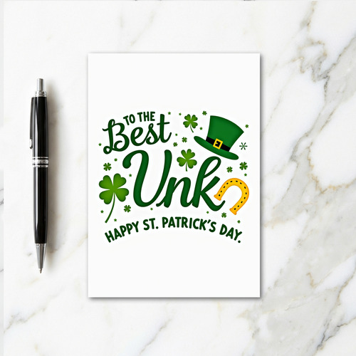 Best Unk Happy St Patricks Day Card