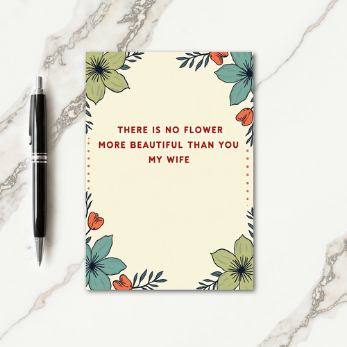 Best Wife Mothers Day Card