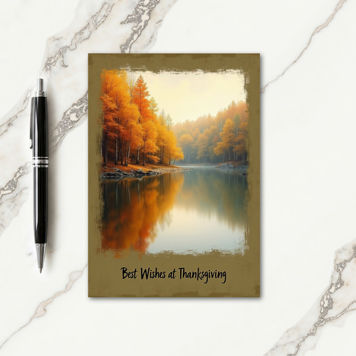 Best Wishes Golden Reflections Card thumbnail