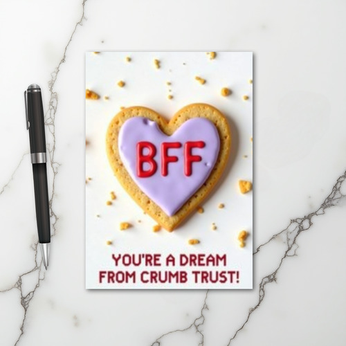 Bff Cookie Friendship Card