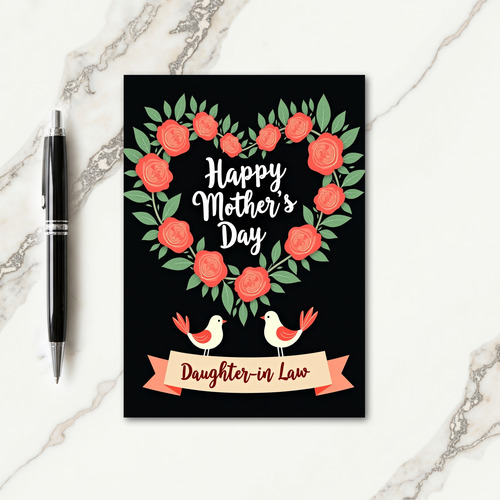 Bird Accent Mothers Day Card