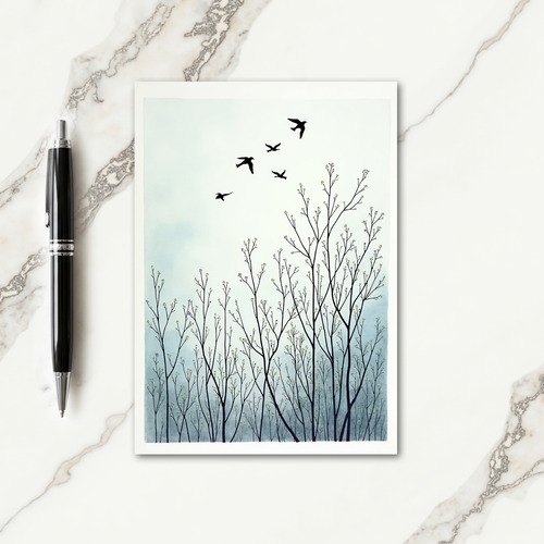 Birds Fathers Day Card