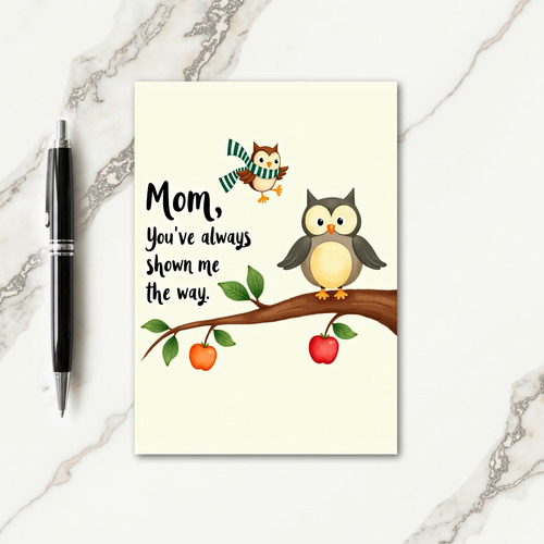 Birds Moms Way Mothers Day Card