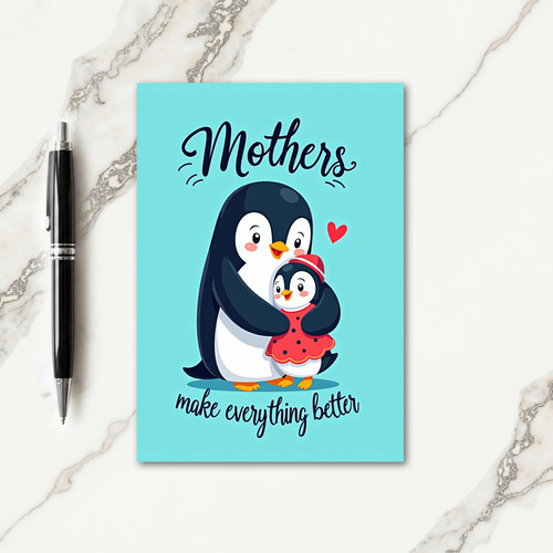 Birds Mother Love Art Card