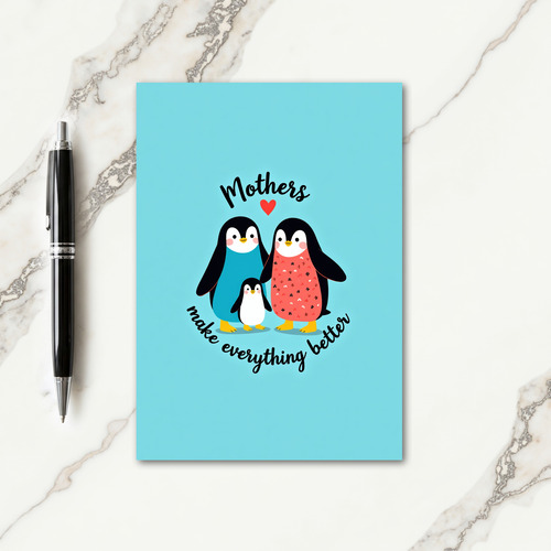Birds Mothers Day Love Card