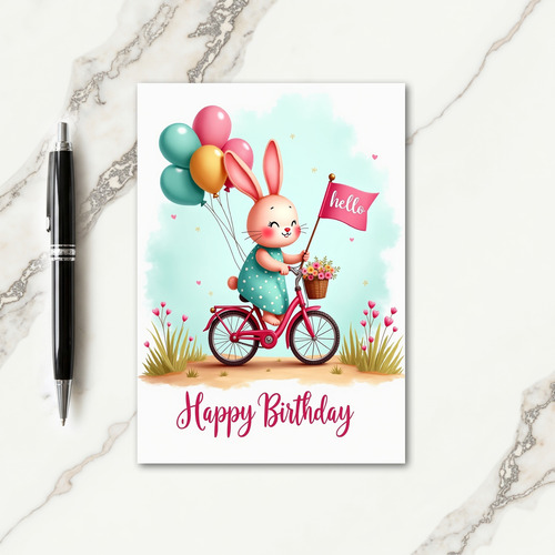 Birthday Bike Ride Card