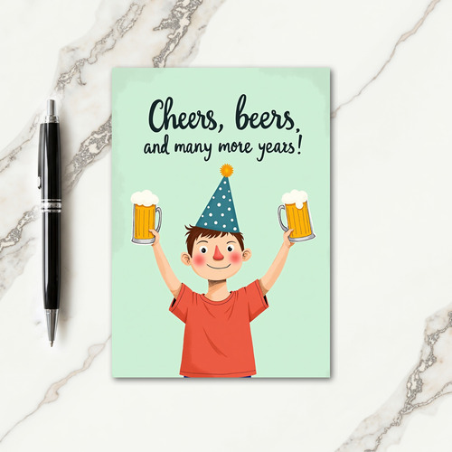 Birthday Cheers Card