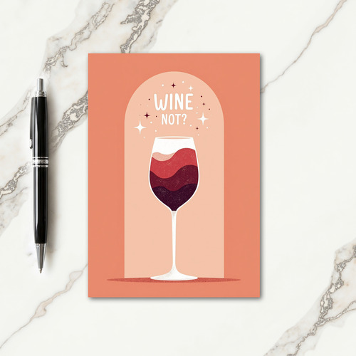 Birthday Coral Arch Glass Card