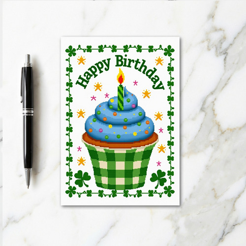Birthday Cupcake Celebration Card