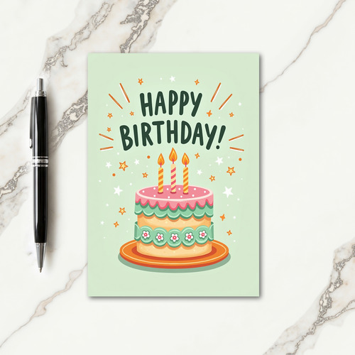 Birthday Illustration Card