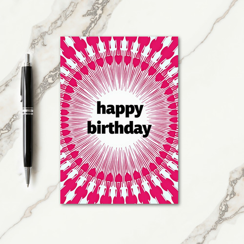 Birthday Illustration Design Card