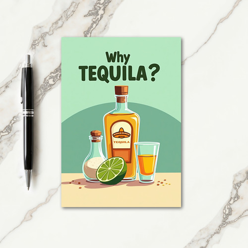 Birthday Illustration Hat Card