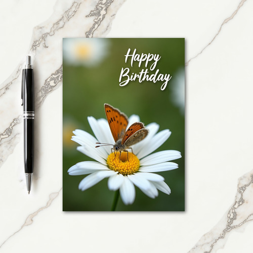 Birthday Illustration Insect Card