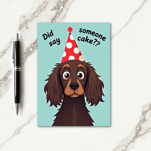 Birthday Joy Dog Card