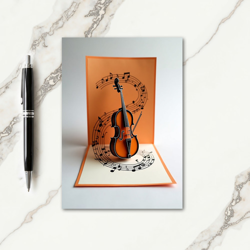 Birthday Melody Instrument Card