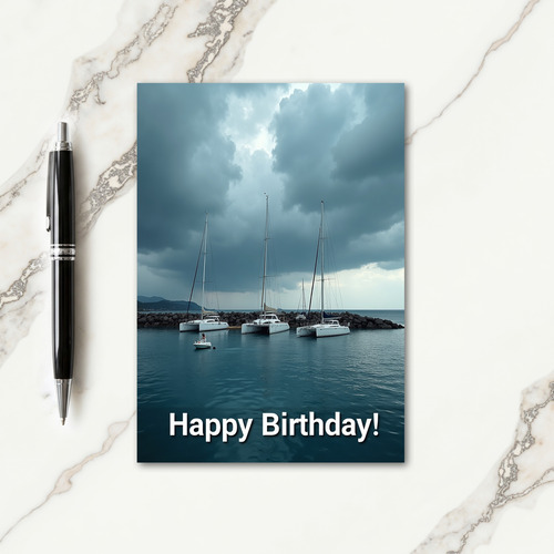 Birthday Ocean Vista Card