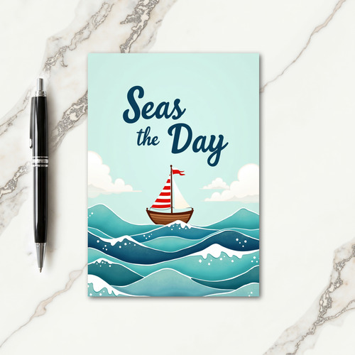 Birthday Sailboat Adventure Card