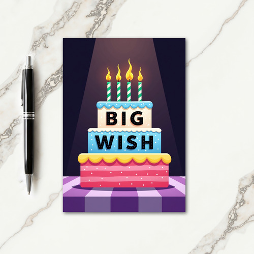 Birthday Spotlight Card