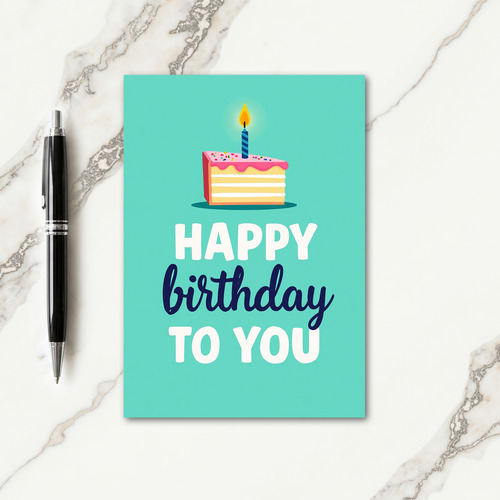 Birthday Treat Graphic Card
