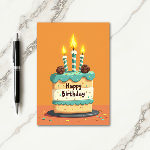 Birthday Treat Image Card