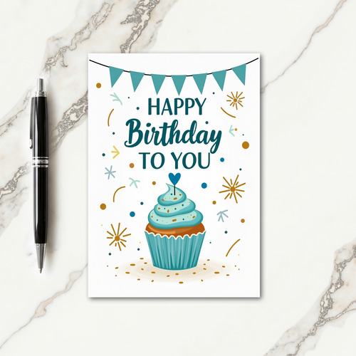 Birthday Treat Wishes Card