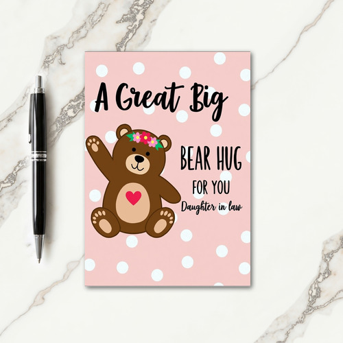 Blessed Daughter In Law Mothers Day Card