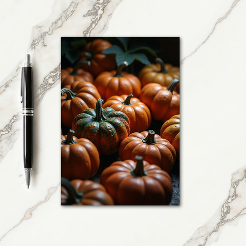 Blessed Golden Pumpkins Card thumbnail