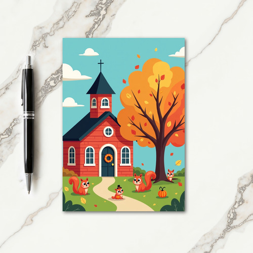 Blessed Harvest Gathering Card thumbnail