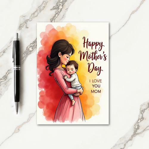 Blessed Mothers Day Love Card