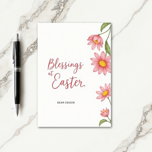 Blessings At Easter Cousin Card