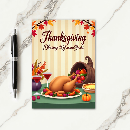 Blessings To You And Yours Card thumbnail
