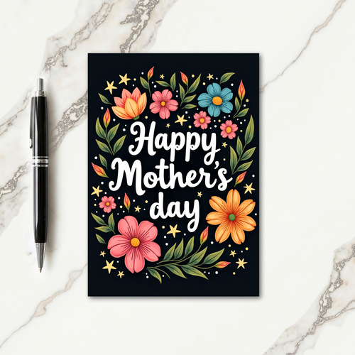 Blissful Mothers Day Bloom Card