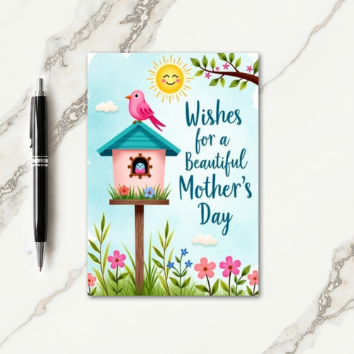 Blissful Mothers Day Spring Card