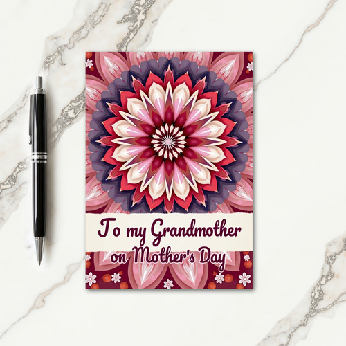 Blooming Blossom Mothers Day Card