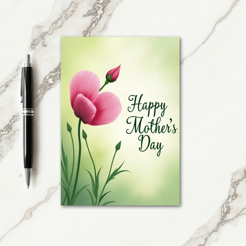 Blooming Buds Mothers Day Card