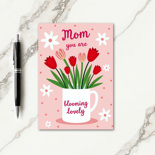 Blooming Lovely Mug Card