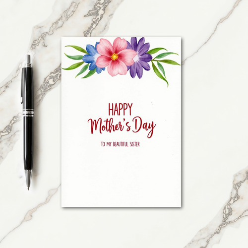 Blooming Mothers Day Arch Card
