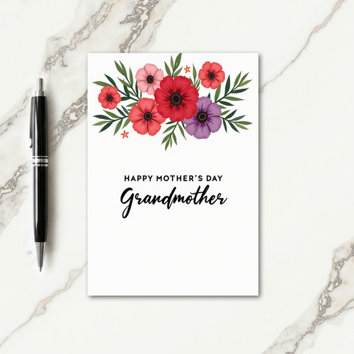 Blooming Mothers Day Design Card