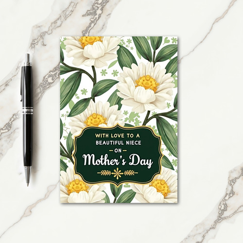 Blooming Mothers Day Face Card