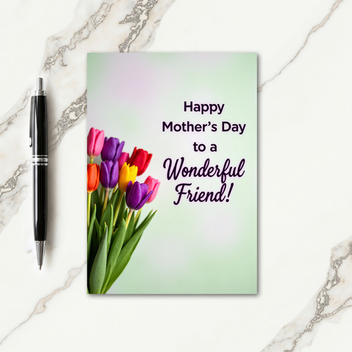 Blooming Mothers Day Friend Card