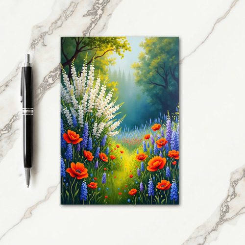 Blooming Mothers Day Nature Card