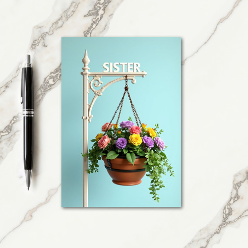 Blooming Sisters Day Card