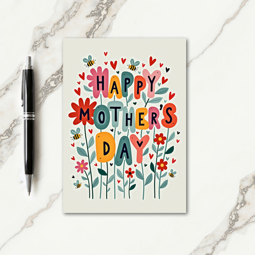 Blooming Wishes Happy Card