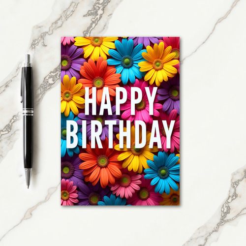 Blossom Birthday Greeting Card
