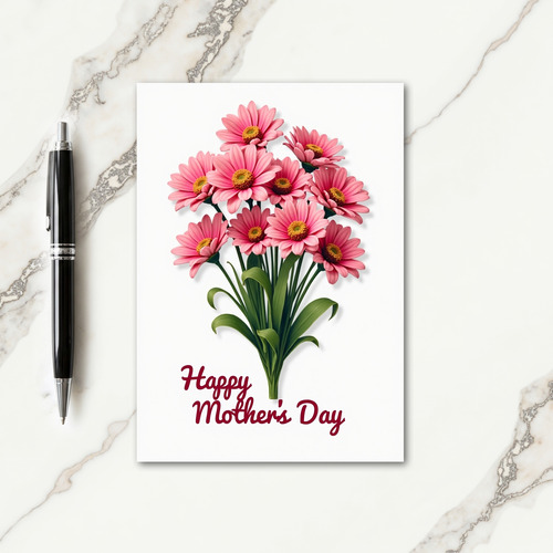 Blossom Bouquet Mothers Day Card