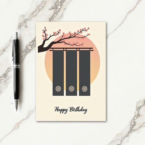 Blossom Branch Birthday Card