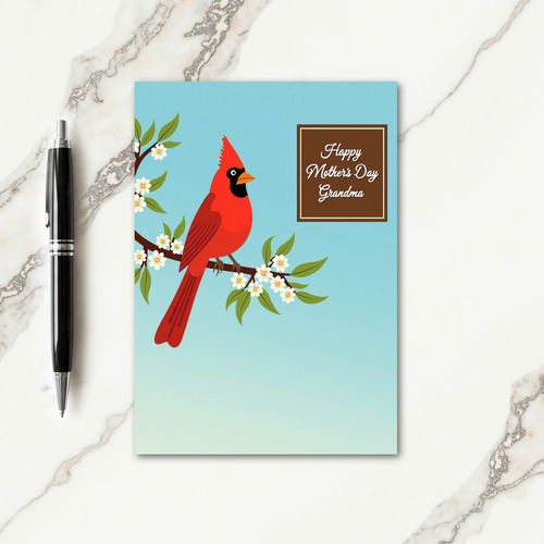 Blossom Branch Mothers Day Message Card